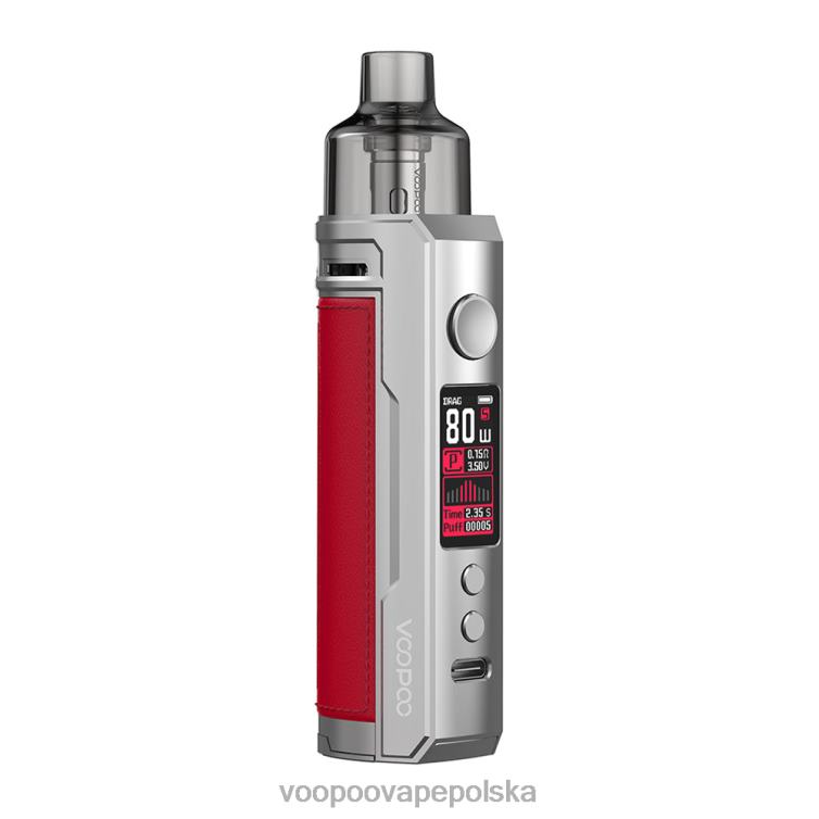 VOOPOO DRAG X zestaw modów pod srebrno-czerwony R8680178 | VOOPOO Vape Gene